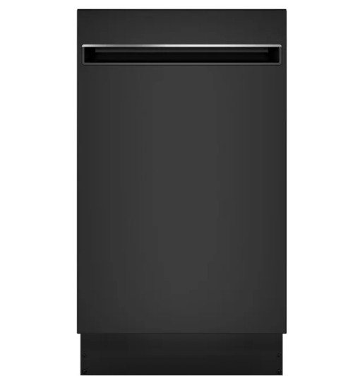 PDT145SGLBB - GE Profile ENERGY STAR® 18" ADA Compliant Stainless Steel Interior Dishwasher with Sanitize Cycle