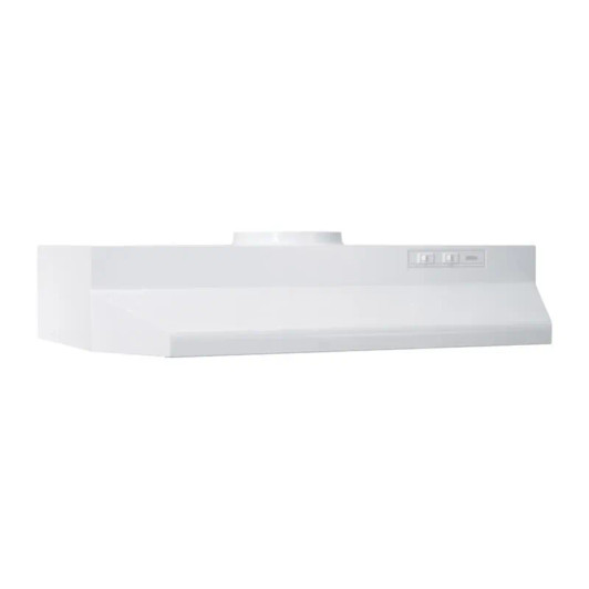 423001 - Broan 30 inch under cabinet Rang hood,White
