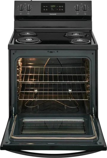 FFEF3016VB - Good 3A FRIGIDAIRE - 30" ELECTRIC COIL RANGE - SELF CLEAN OVEN - BLACK