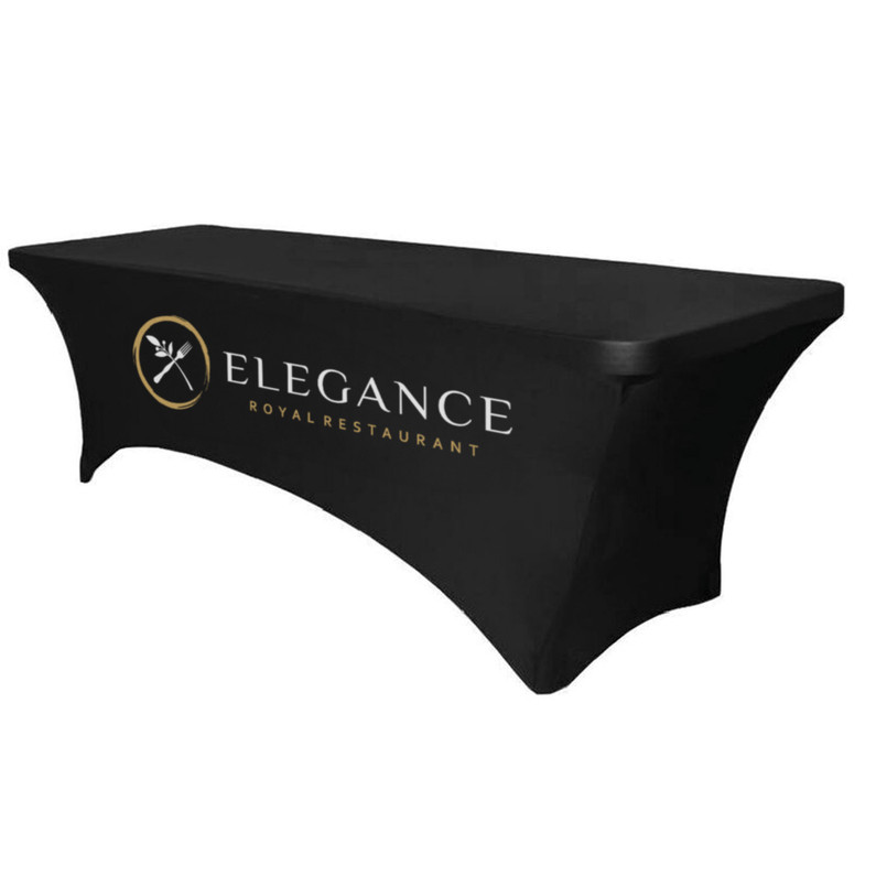 Branded Table Covers Australia – Fitted, Stretch & Throw Covers for Events & Displays