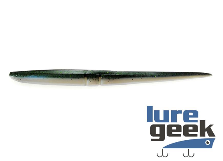 Lunker City Slug-Go Soft Stick Bait Bass Lure 8 Pack per sacchetto - Arkansas Shiner 06