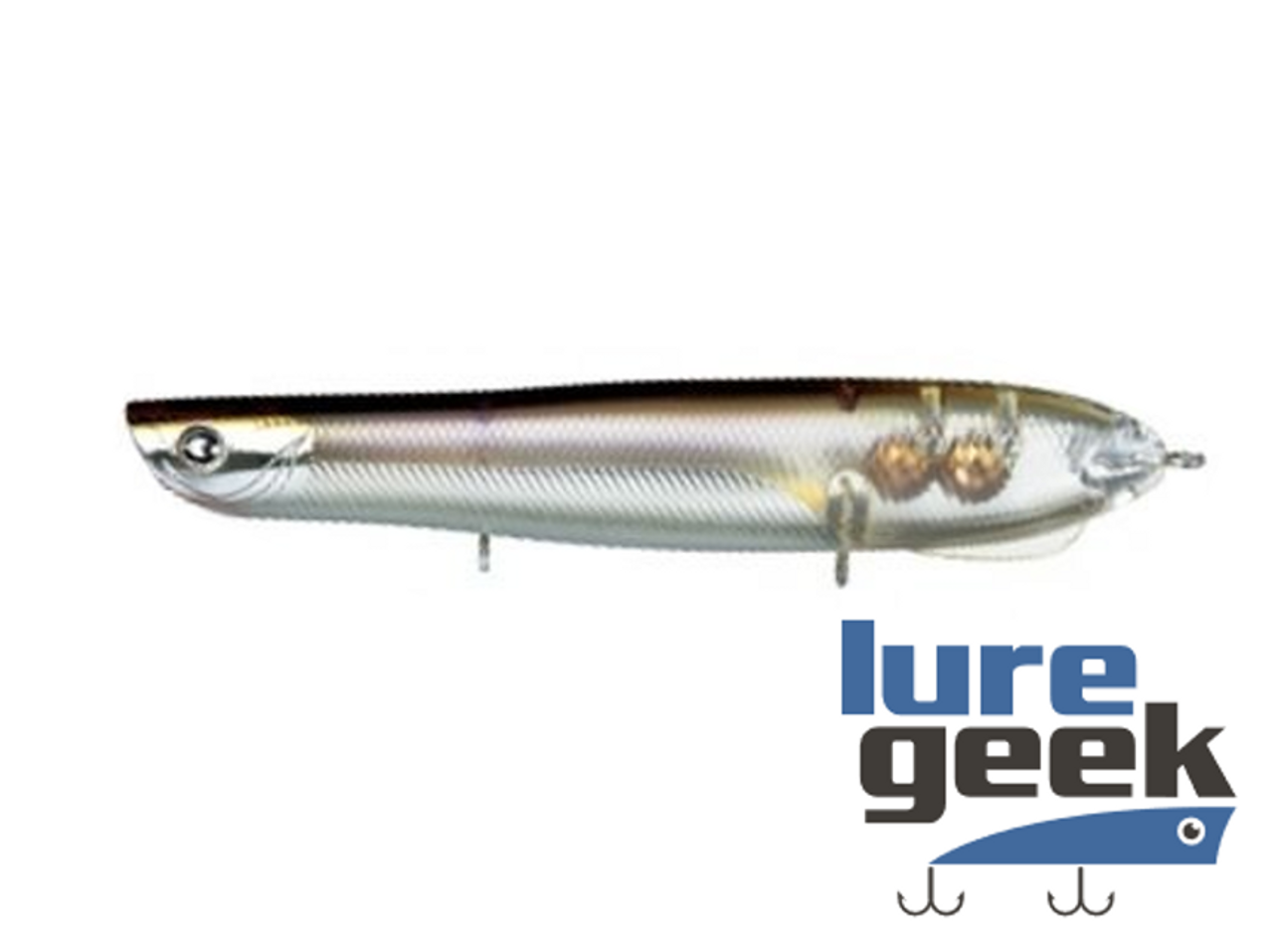 Daiwa morethan Scouter 110F Brass Knocker Smelt - Lure Geek