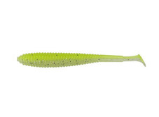 Illex I Shad Tail 3.8 Inch Chartreuse Lime
