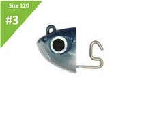 Fiiish Black Minnow Jighead Shore Blue 12g BM869