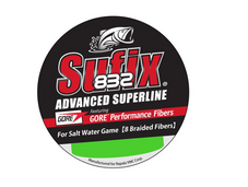 Sufix 832 Braid Neon Line 120M 13.5KG 30LB