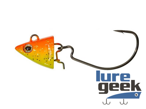 Nitro Sprat Shad Jig Head 90 10g Atomic Kitten