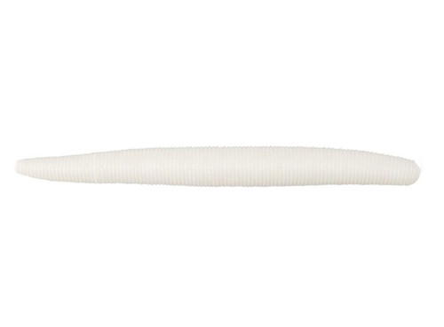 Wave Worm 5 Inch Tiki Bamboo Stick - White (Senko Killer)
