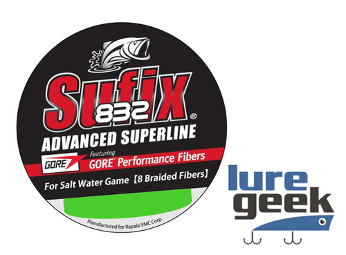 Sufix 832 Braid Neon Lime 120M 39LB