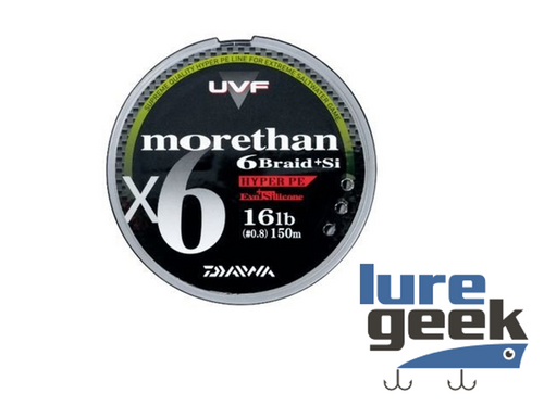 Daiwa morethan X6 Hyper Braid 16lb PE0.6