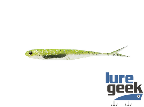 Fish Arrow Flash J Split SW 4 Inch #102 Chart Silver