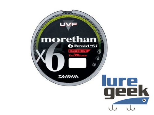 Daiwa morethan X6 Hyper Braid 11lb 0.6PE