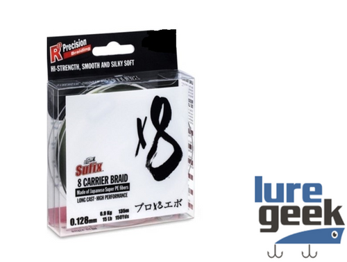 Sufix X8 Hot Yellow 150M 15LB