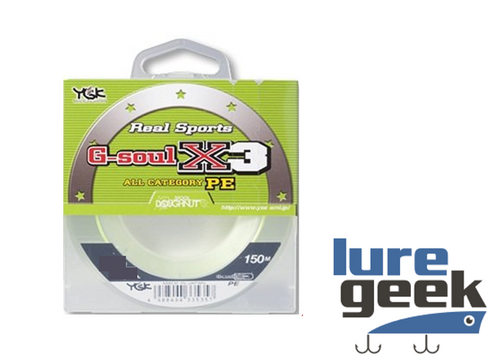 YGK G-Soul X3 9lb 150m 0.6PE