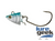 Nitro Sprat Shad Jig Head 120 21g Sardine