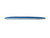 Bass Hunter Lures Worm 6 Inch Blue / White