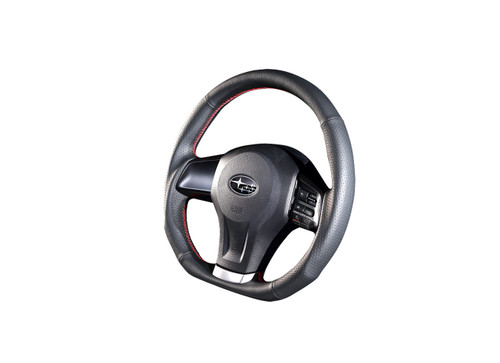 Damd Steering Wheel SS360-D, Red Stitch at AVOJDM.com