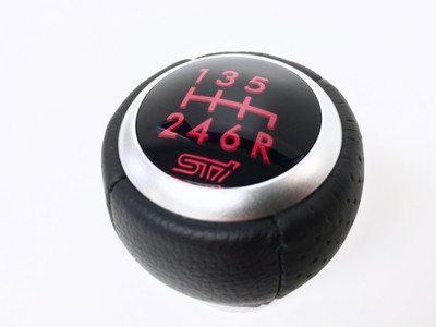 STI ペダル一式＆STIシフトノブ SUBARU SG117VA001【スバル純正】STI シフトノブ (ジュラコン(R)) 6MT