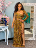 House of Tinkas Giselle Leopard Dress