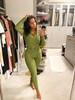 House of Tinkas Zuri Tracksuit - Olive