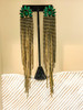 House of Tinkas Emerald Drop Earrings 