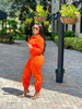 House of Tinkas Runway Ready Cargo Jumpsuit 