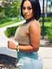 Crystalyn Crystal Top Gold