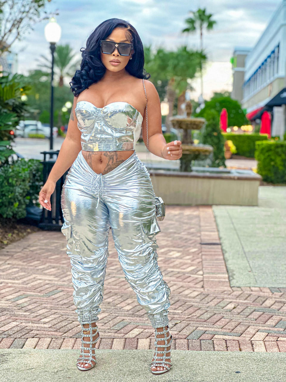 Metallic Bustier - House of Tinks