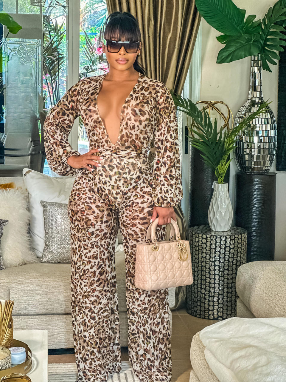 I Dare Ya Mesh Jumpsuit - House of Tinks