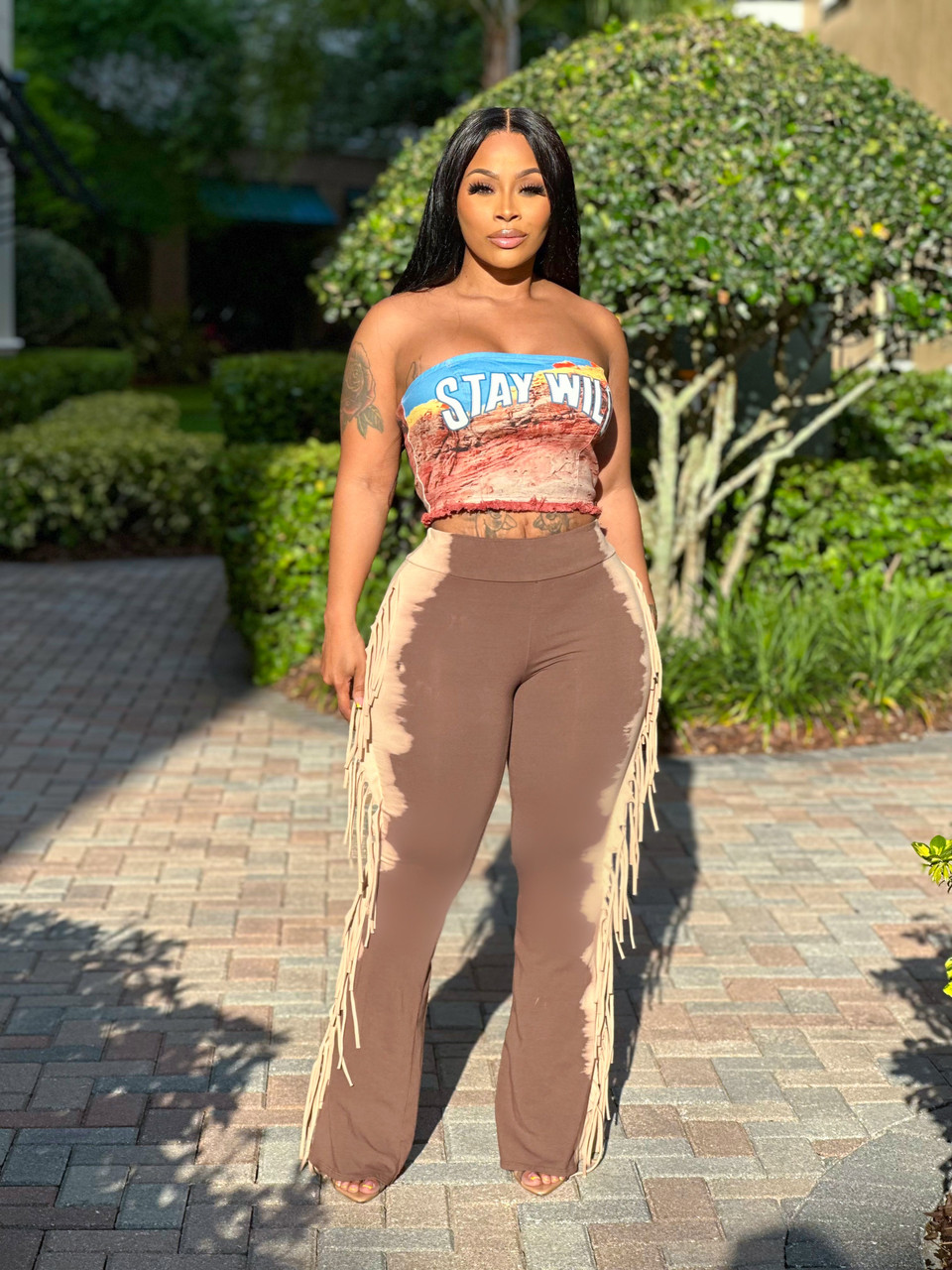 Talk That Talk Flare Pants - House of Tinks