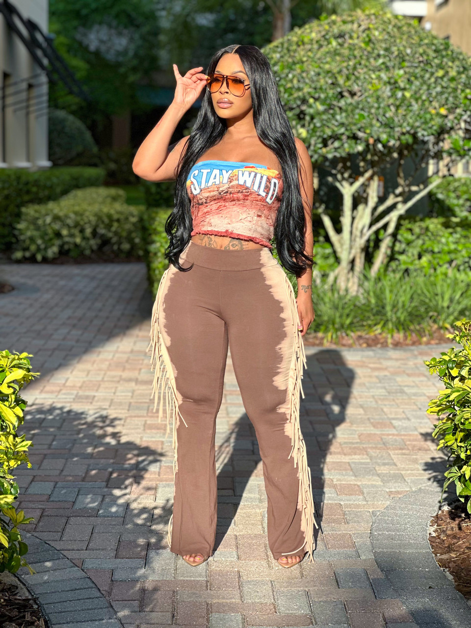 Talk That Talk Flare Pants - House of Tinks