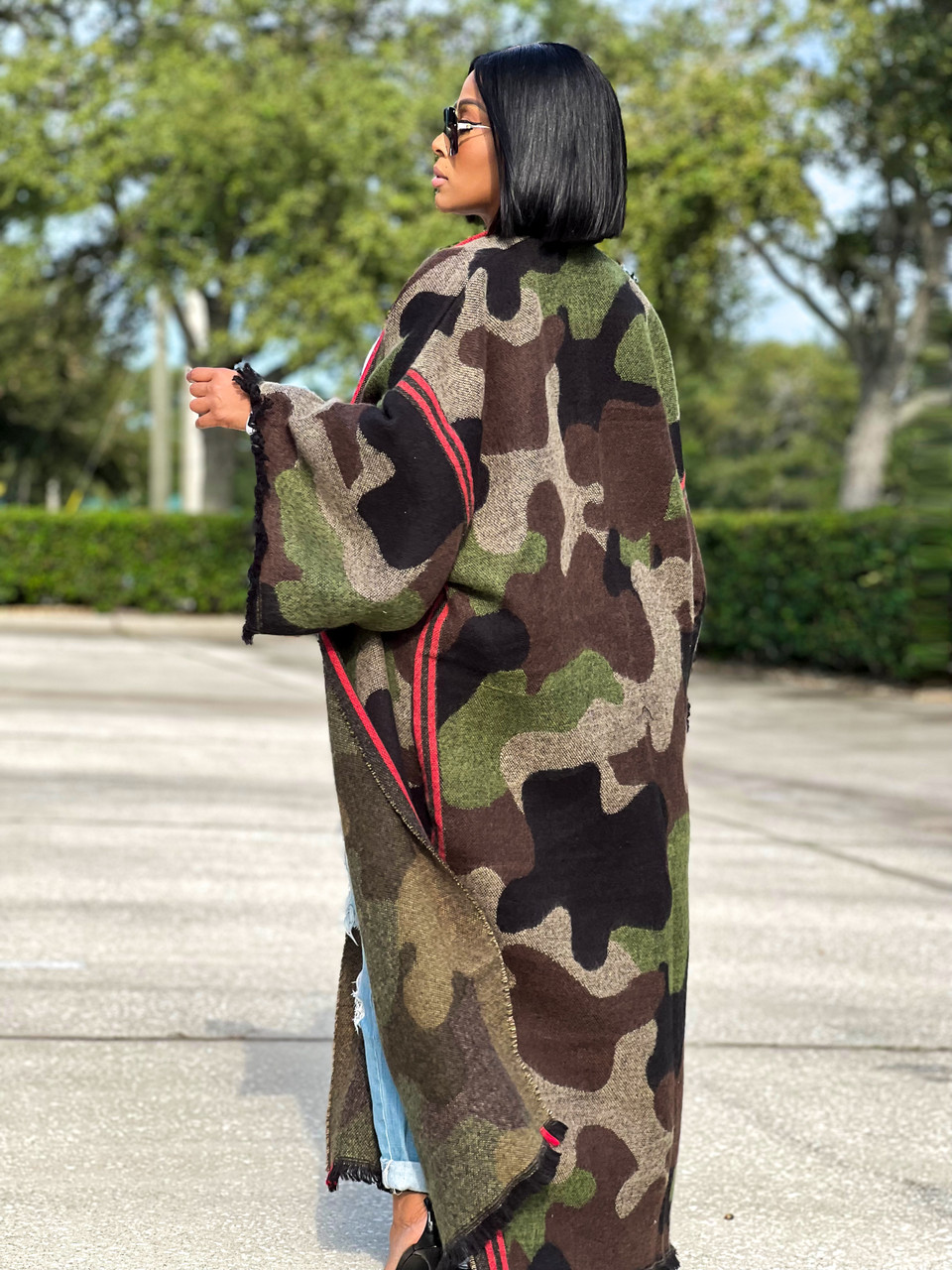 Camo Winter Cardigan - House of Tinks