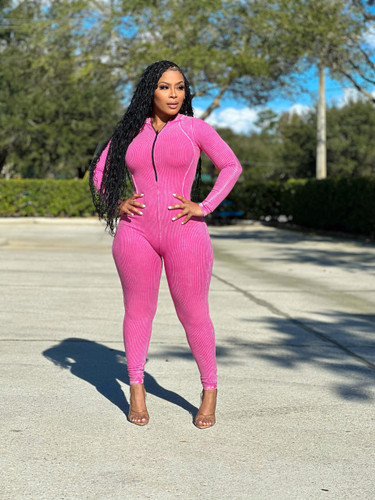 House of Tinkas Sure Fit Jumpsuit Pink  