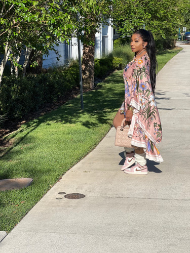 Tulum Tunic  Dress - Blush