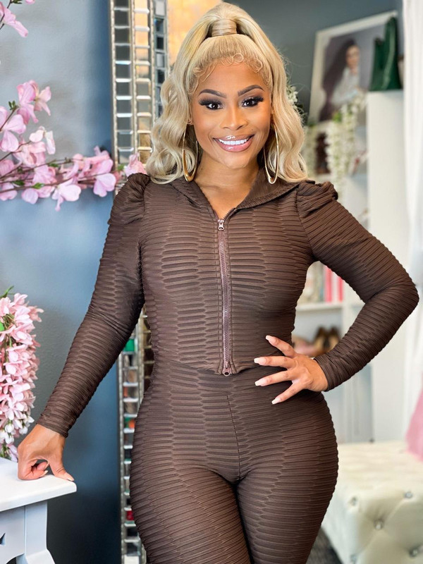 Zuri Tracksuit - Mocha