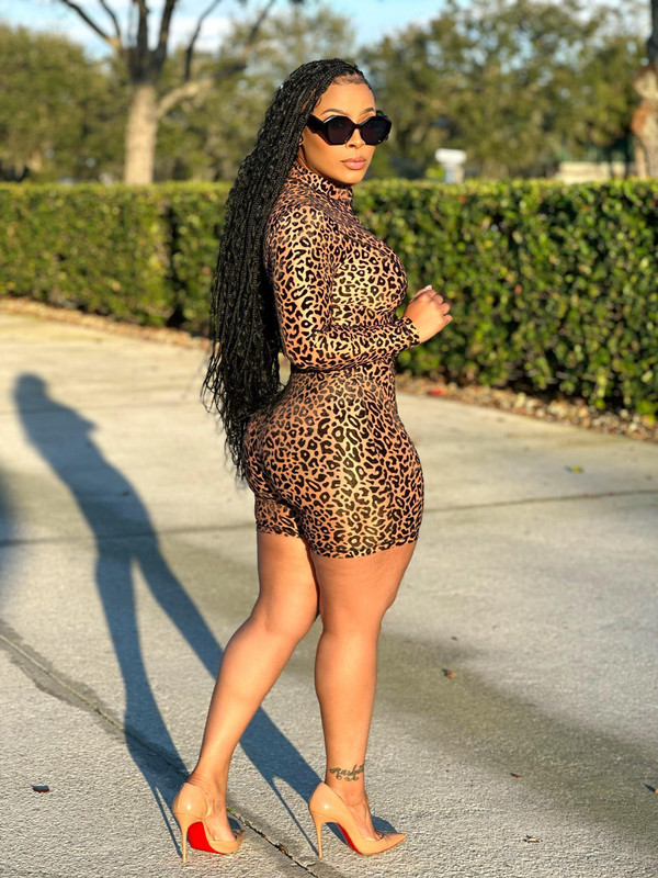 パンツbibiy KATHY LEOPARD ROMPERS - northwoodsbookkeeping.com