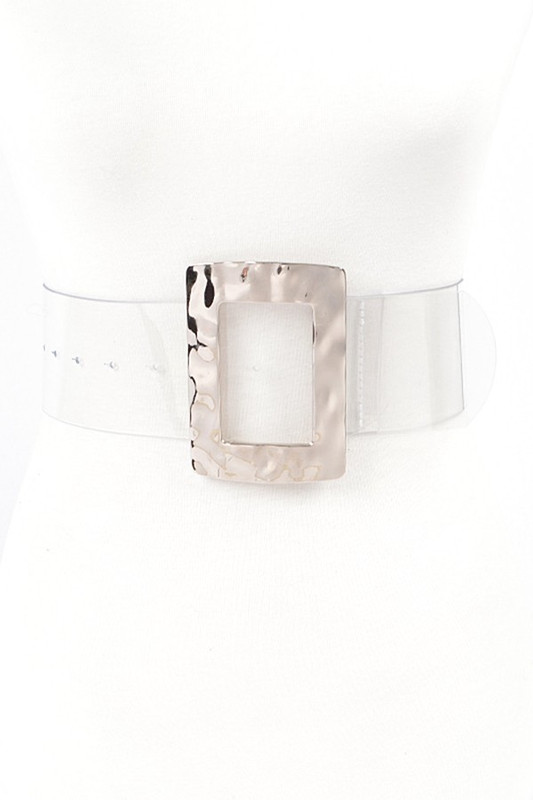 Square it Jumbo Belt Silver
