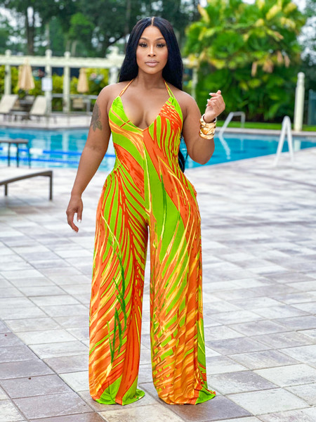 その他 SALSATION JUMPSUIT Size S Breathless Jumpsuit Orange - House of Tinks