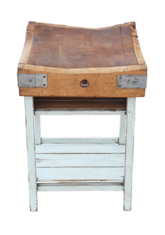 Vintage c.1950 Butcher’s Block on Stand – Quality Kitchen Side / Work Table