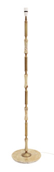 Vintage Mid-20th Century Ormolu & Onyx Standard Floor Lamp – Fine Quality