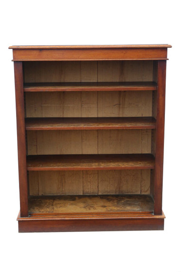 Antique large fine quality 19th Century mahogany adjustable bookcase