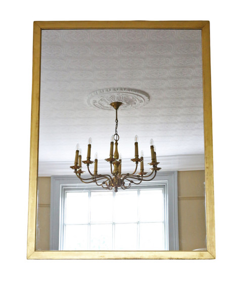 Antique Early 20th Century Gilt Overmantle Wall Mirror – Fine Quality