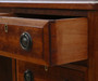 Antique quality mahogany twin pedestal desk C1925