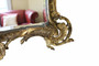 Antique large fine quality early 19th Century gilt overmantle or wall mirror