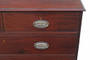 Antique large Georgian mahogany chest of drawers 19th Century 