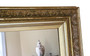 Antique large quality 19th Century gilt overmantle / wall mirror