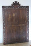 Antique large fine quality carved oak full height wall floor mirror 19th Century