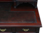 Antique fine quality Victorian mahogany twin pedestal desk Edwards & Roberts