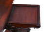 Very Fine quality Regency rosewood folding card tea console table C1825