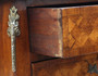 Antique fine quality French parquetry bedside table cupboard or chest C1920