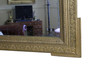 Antique large quality 19th Century gilt overmantle or wall mirror